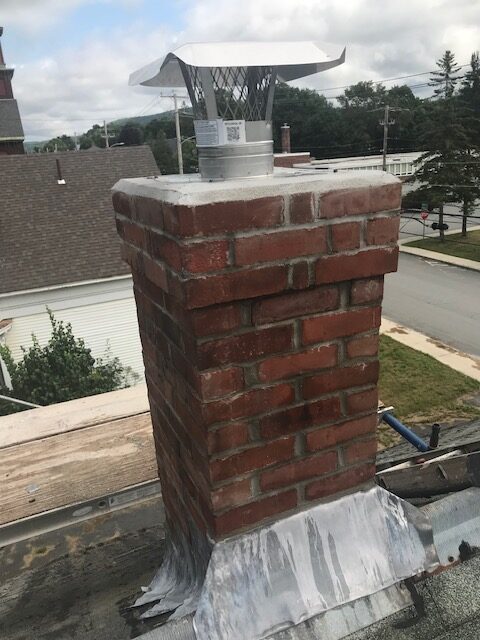 A quality maintained Chimney done by Cricket Chimney Service